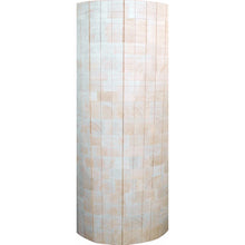 Balsa sandwich core material. Grid scored and backed with glass fiber scrim.