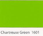 Chartreuse green colored polyester gel coat