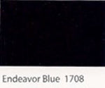 Endeavor blue colored polyester gel coat.