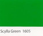 Scylla Green custom colored gel coat.