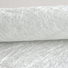 Roll of one ounce by 50 inch width chopped strand mat aka fiberglass mat.