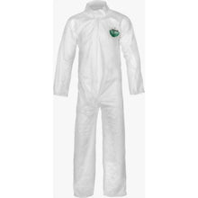 MicroMax Cool Suit safety coveralls that covers arms, legs, body and part of neck.