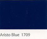 Aristo Blue custom gel coat color.