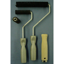 Bristle rollers for fiberglass work