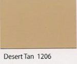 Desert Tan custom color polyester gel coat.
