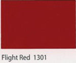 Flight Red polyester gel coat custom colored.