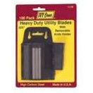 Heavy duty utility razor blades pack of 100.