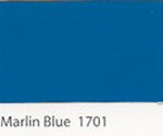 Marlin Blue colored polyester gel coat.