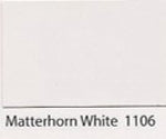 Matterhorn White colored polyester gel coat to be used with MEKP catalyst.