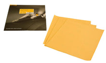 Mirka Gold sleeve of 9" x 11" abrasive sand paper sheets.