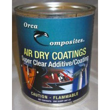 Air Dy Super clear coating/ additive that provides a clear and scratch resistant surface.