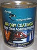 Air Dy Super clear coating/ additive that provides a clear and scratch resistant surface.