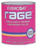 Gallon of Evercoat Rage 106 lightweight body filler.