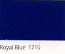 Royal Blue colored polyester gel coat.