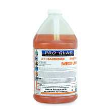 1/2 gallon 2:1 medium speed epoxy resin hardener to be used with a gallon of Part A epoxy.