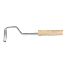 1/2 x 3 inch aluminum fiberglass roller that distributes resin and helps get rid of air tapped in the fabric weave.