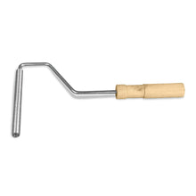 1/2 x 6 inch aluminum fiberglass roller with grooves.