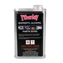 Quart of isopropyl alcohol solvent.