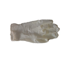 Latex gloves for safety.