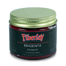 Two ounces Magenta colored opaque pigment.