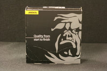 Mirka Gold 8 hole abrasive sanding discs.