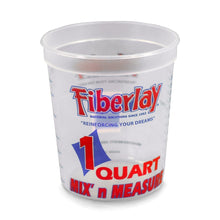1 quart graduated mixing cup for resin