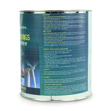 Back of Air dry gray sanding primer gallon.