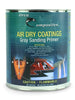 Air dry gray sanding primer for filling uneven surfaces and major imperfections.