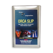 Can of Orca Slip semi-permanent mold release agent.