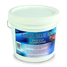 Aqua Blue 100 Fast-Cut water soluble compound for removing scratches and heavy oxidation.