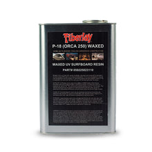 Gallon of P-18 surfboard waxed polyester resin.