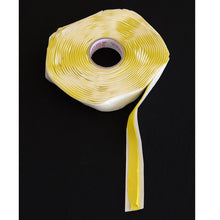 Roll of yellow vacuum bagging sealant tape.